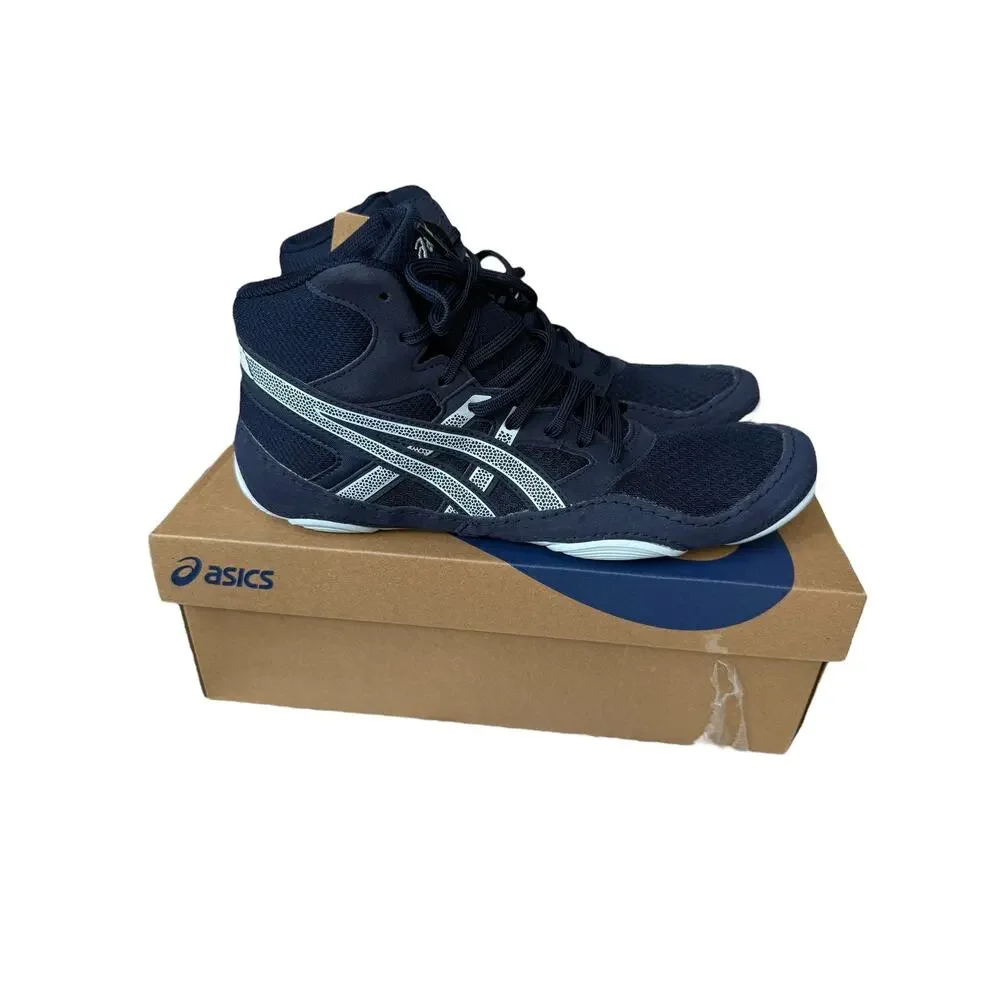 Asics Men's Midnight/Cool Gray Snapdown 4 Wrestling Shoes Size 10.5